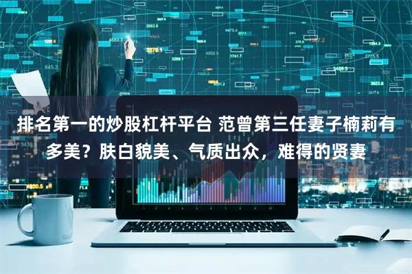 排名第一的炒股杠杆平台 范曾第三任妻子楠莉有多美？肤白貌美、气质出众，难得的贤妻